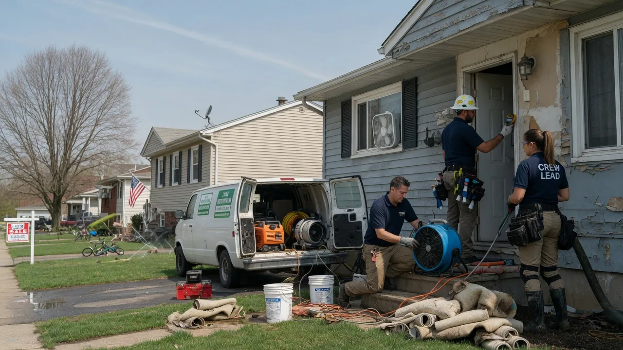 Flood Cleanup in Voss, TX near me