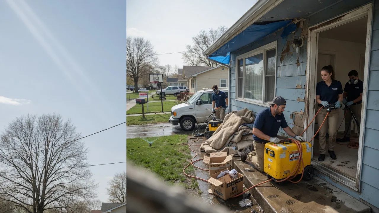 Basement Flood Cleanup in Voss, TX near me
